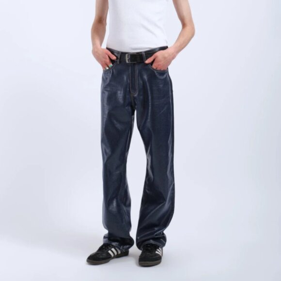 BNWT SS25 DR. DENIM OMAR STEEL BLUE COAT DENIM JEANS 28 - Picture 12 of 15